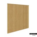 Ver imagem 2 de Painel Cabeceira Solteiro Ripado em MDF New Abrolhos