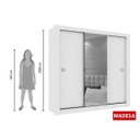 Ver imagem 6 de Guarda-Roupa Casal com Espelho 3 Portas de Correr Campos Madesa