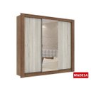 Ver imagem 4 de Guarda-Roupa Casal com Espelho 3 Portas de Correr Campos Madesa