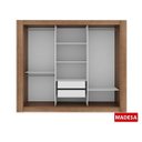 Ver imagem 3 de Guarda-Roupa Casal com Espelho 3 Portas de Correr Campos Madesa