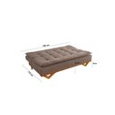 Ver imagem 4 de Sofa Cama para Sala de Estar Ref 42 - 2500-B Capri