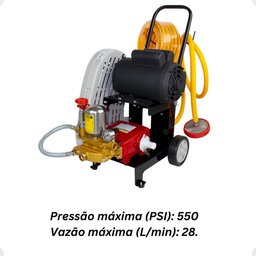 Lavadora de Alta Vazão Eletroplas El-4000v3 3cv 400psi - 4