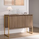 Ver imagem 1 de Buffet Aparador de Sala Jantar com Pés Dourado