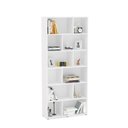 Ver imagem 7 de Kit 2 Estantes para Livros 204,2x180cm Xangai Branco