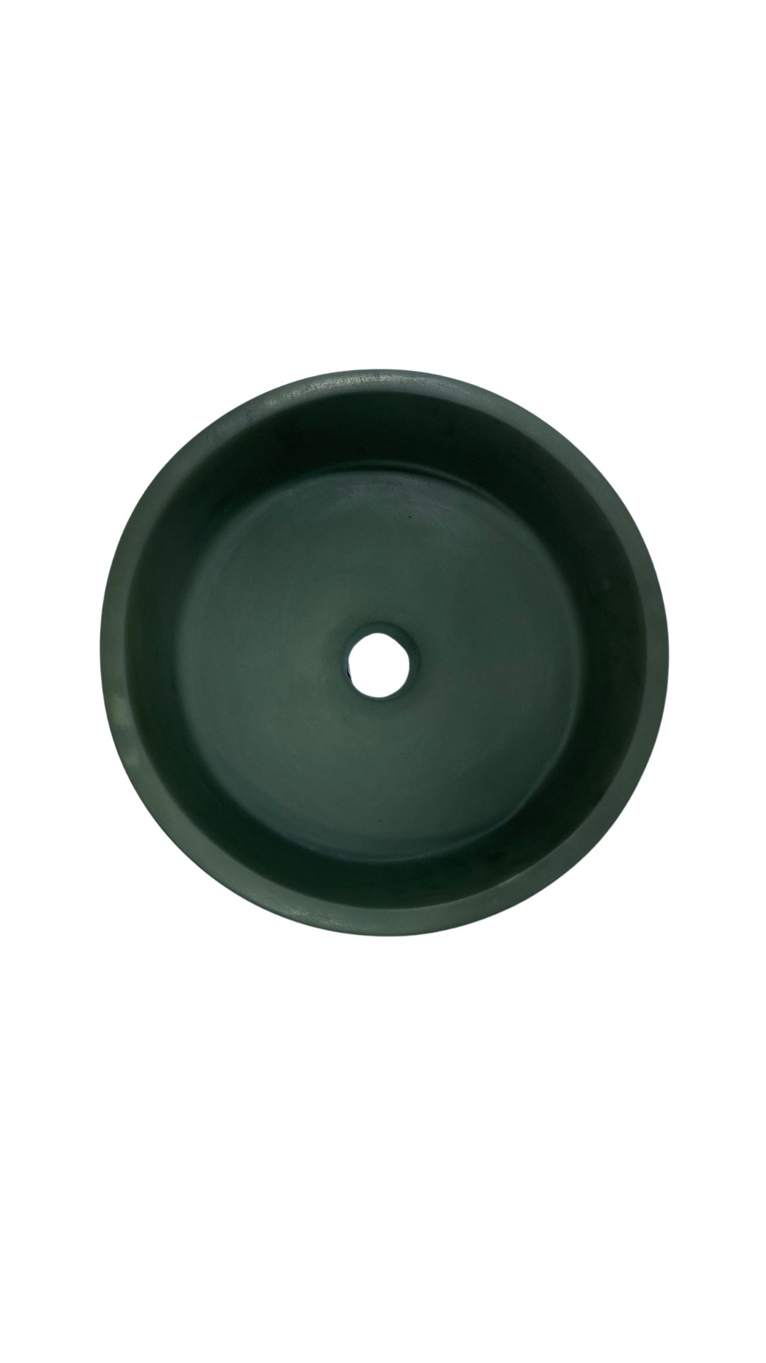 Cuba de Banheiro Concreto Verde Musgo Zh007vm Zhen Home - 2