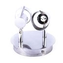 Ver imagem 2 de Spot Base de Canopla 2 Lâmpadas Dicroica Cromado