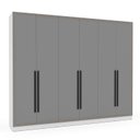 Ver imagem 4 de Guarda Roupa Casal 242,1cm com 6 Portas e 4 Gavetas 240834 Valência Politorno Móveis