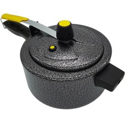 Panela de Pressão 2 Litros e Meio Marlux Craqueada Black - 1