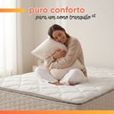 Ver imagem 6 de Cama Box Casal Colchão Ortopédico Atena Molas Ensacadas Pillow Top Hip Sleep