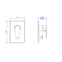 Ver imagem 2 de ACABAMENTO PARA MONOCOMANDO 4 VIAS LEVEL 4994.C26