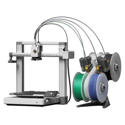 Impressora 3d Bambu Lab A1 Combo - Fdm - Impressão Multicolorida 500mm/s - Display Touch, Entrada