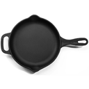 Ver imagem 2 de Frigideira Ferro Fundido 24cm 1,5L com Cabo e Alça Panela Mineira Alta Durabilidade