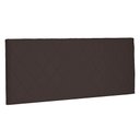 Ver imagem 1 de Cabeceira Painel King 1,95m Esmeralda Suede Marrom Café - Pallazio
