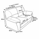 Ver imagem 4 de Sofá 2 e 3 Lugares Laura Couro Marrom Envelhecido - Gran Belo