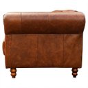 Ver imagem 2 de Sofá 2 Lugares Maggiore 2,00M Couro Mel - Gran Belo