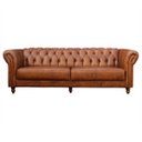 Ver imagem 1 de Sofá 2 Lugares Maggiore 2,00M Couro Mel - Gran Belo