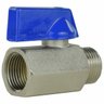Registro Válvula Esfera Mini 1/2" macho x 1/2" fêmea - 2