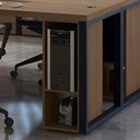 Ver imagem 2 de Nicho Suporte Cpu Computador 26 Cm Frame F200 Munique Kappesberg