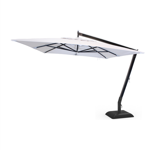 Ombrelone Std Lateral Plus 3.0x3.0 Alumínio 12.0.022 + Inox Cor: Cinza