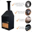 Ver imagem 5 de Churrasqueira Wall Standart Vulkania Grill Preto