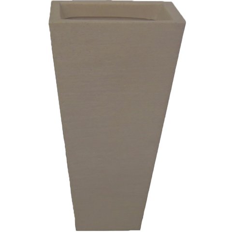 Vaso Planta 60x30 Trapézio Parede Polietileno - MARROM CHOCOLATE 020