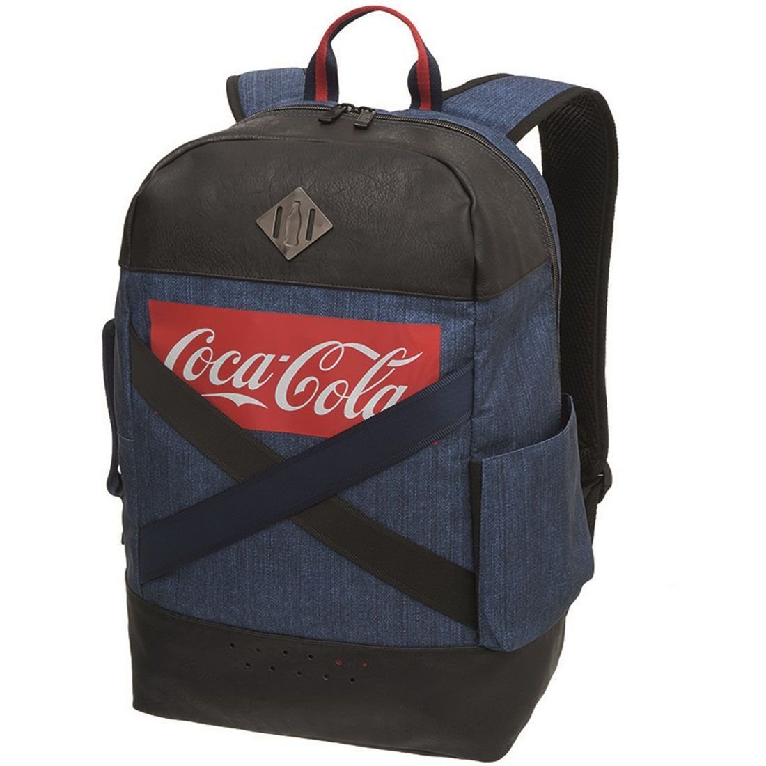 Mochila Coca Cola Denim Pro Jeans Azul - 1