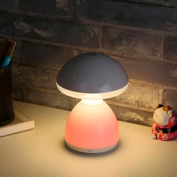 Luminária Abajur Led Recarregável Cogumelo 7 Cores - 9