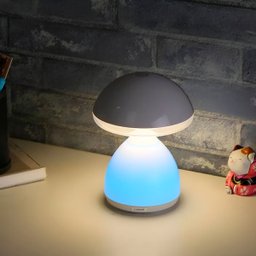 Luminária Abajur Led Recarregável Cogumelo 7 Cores - 6