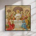 Ver imagem 2 de Quadro Decorativo Santa Ceia