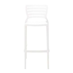 Banqueta Sofia Alta Bar Branca em Polipropileno e Fibra de Vidro Tramontina 92137010 - 3