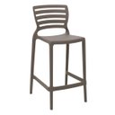 Ver imagem 2 de Banqueta Sofia Alta Camurça em Polipropileno e Fibra de Vidro Tramontina 92127210