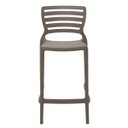 Ver imagem 3 de Banqueta Sofia Alta Camurça em Polipropileno e Fibra de Vidro Tramontina 92127210