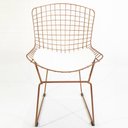 Ver imagem 1 de Cadeira para Cozinha Bertoia cobre assento branco - Direto de Fábrica