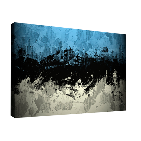 Quadro Abstract Three Colors -- BR ARTES Grande 118x78
