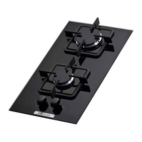 Cooktop à Gás Built 2 Bocas Acendimento Super Automatico Preto Bivolt