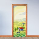 Ver imagem 2 de Adesivo de Porta - Paisagem Infantil 3