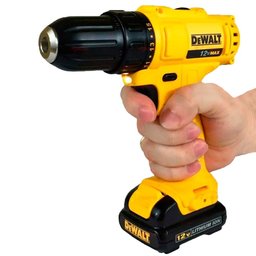 Parafusadeira e Furadeira 3/8" Dewalt 12v (dcd700lc1br) Js - 3