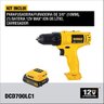 Parafusadeira e Furadeira 3/8" Dewalt 12v (dcd700lc1br) Js - 2