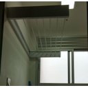 Ver imagem 2 de Varal Magico 7 Varetas Aluminio 120cm - Dobravel Branco