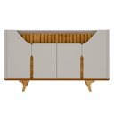 Ver mais imagens de Buffet Aparador 4 Portas 160cm Melissa B02 Off/naturalle - Mpozenato