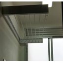 Ver imagem 4 de Varal Magico 4 varetas Em Aluminio 74cm - Dobravel Branco