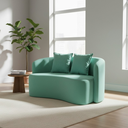Ver imagem 1 de Sofá Decorativo Montreal 180cm Orgânico Veludo Acqua