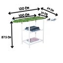 Ver imagem 6 de Tabua de Passar Roupa Grande Armario Prateleira Industrial