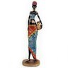 Africana Estatueta Decoração Estátua - Resina Premium - 34cm - 1