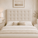 Ver imagem 1 de Cabeceira Ana Estofada Suede p/ Cama Box Casal 140cm Quarto