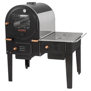 Forno A Lenha Com Fogão Inox Interno 430 Fhifi-M - Hidro