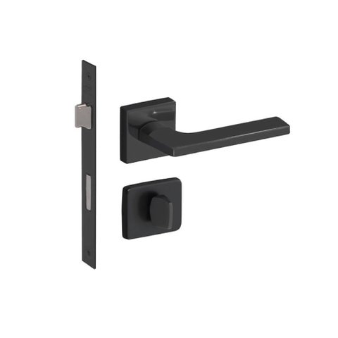 Fechadura Imab Polara Preto Banheiro Tranqueta