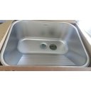 Ver imagem 3 de Tanque monobloco 55L aço INOX 304 Acetinado 60X50X27CM   Ref:10.04.20435 