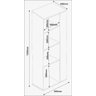 Armário Lavanderia Dubai Branco - Bertoli Móveis - 5