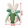Pendente Ovinhos Coelho Páscoa Enfeite Decorativo de 13x8cm - 4